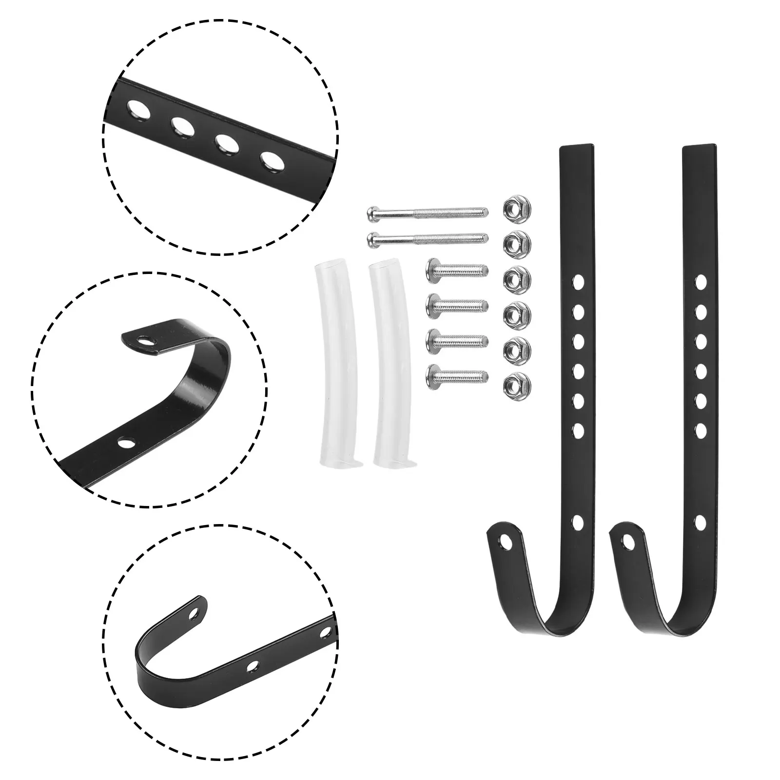 Hanging Hooks Bike Basket Hook Accessories Adjustable Bicycle Accessories Easy To Install For E-bikes MTB Bikes
Hanging Hooks Bike Basket Hook Accessories Adjustable Bicycle Accessories Easy To Install For E-bikes MTB Bikes