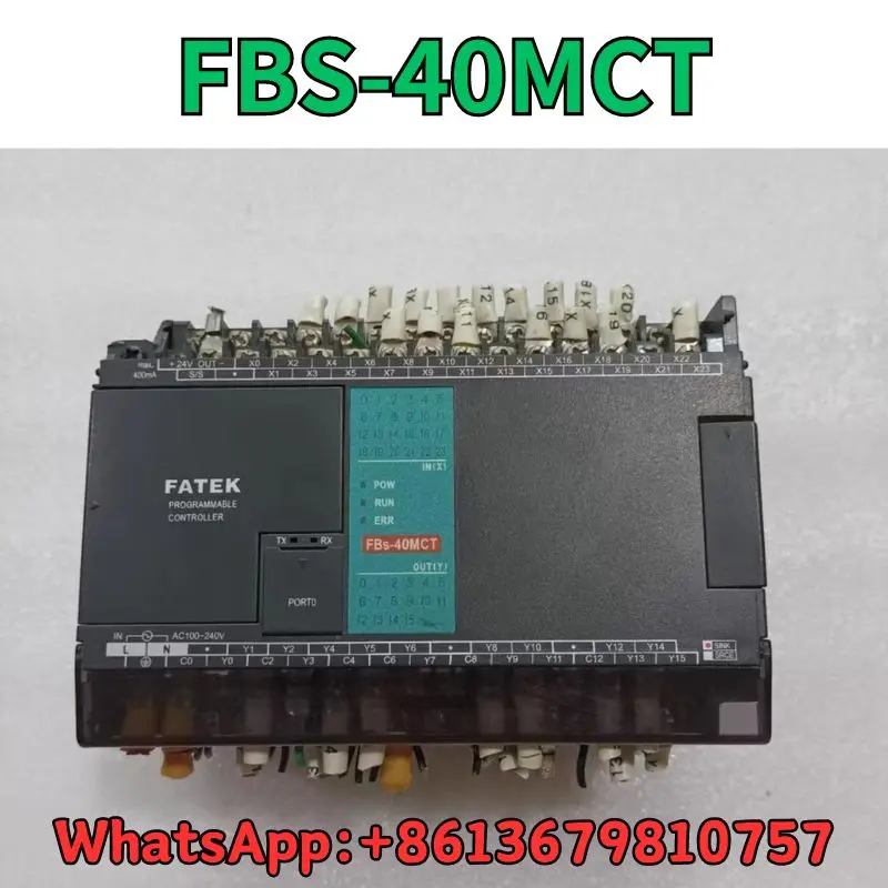 

Used PLC FBS-40MCT test OK Fast Shipping