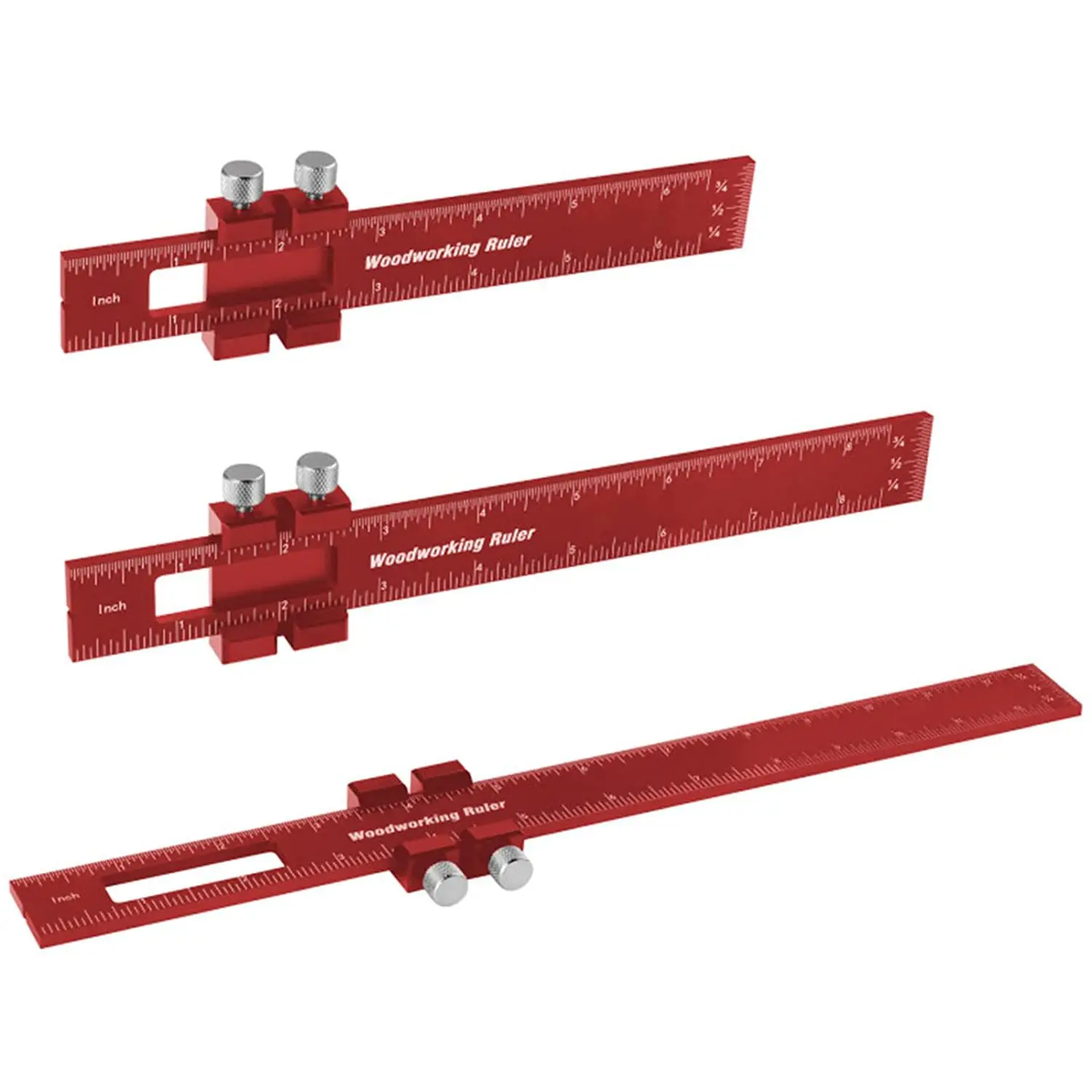 3pcs Markinig Ruler Aluminum alloy Precision Pocket Ruler Woodworking Positioning Scribing Gauge Carpenter
3pcs Markinig Ruler Aluminum alloy Precision Pocket Ruler Woodworking Positioning Scribing Gauge Carpenter