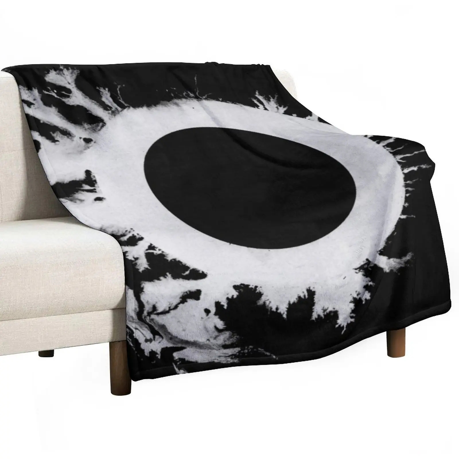 

Bauhaus the sky's gone out post punk 80s retro black and white artwork Throw Blanket Thermal Blanket Fluffy Soft Blankets