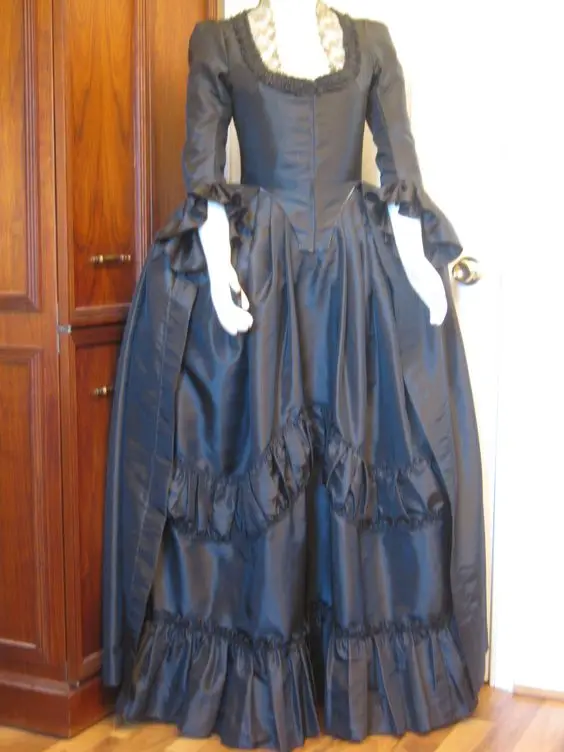 

Marie Antoinette Rococo Fancy Costume Dress Victorian The Duchess Ball Gown Dress Women Robe a la francaise Renaissance Dress