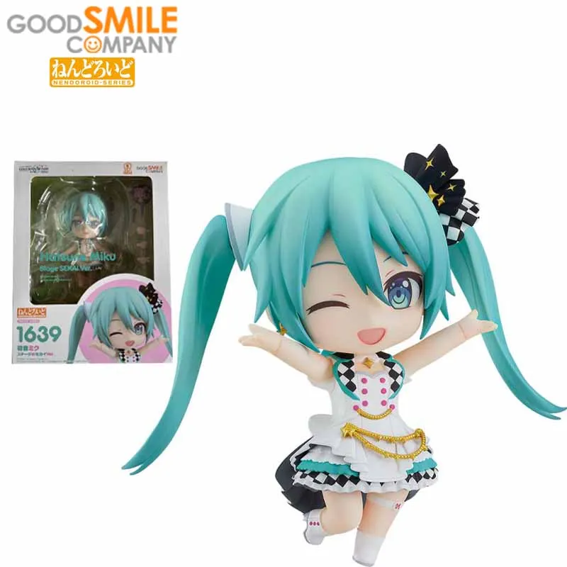 GSC Good Smile NENDOROID 1639 Hatsune Miku World Plan Color Stage PVC Action Figure Anime Model Toys Collection Doll Gift
GSC Good Smile NENDOROID 1639 Hatsune Miku World Plan Color Stage PVC Action Figure Anime Model Toys Collection Doll Gift