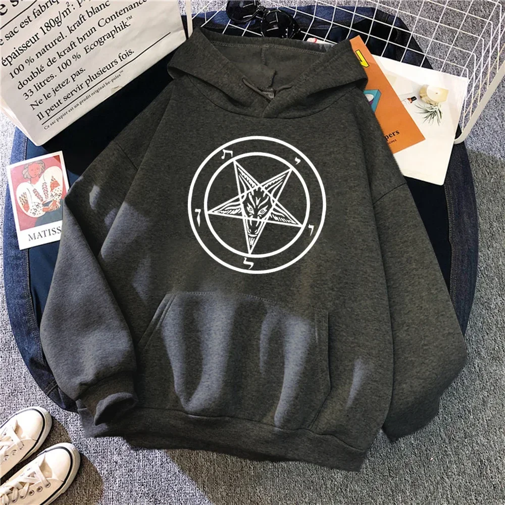Pentagram Gothic Occult Satan Women Fashion Hoodies High Quality All-match Female Pullover Brand Clothing Harajuku Mens Tops
Pentagram Gothic Occult Satan Women Fashion Hoodies High Quality All-match Female Pullover Brand Clothing Harajuku Mens Tops