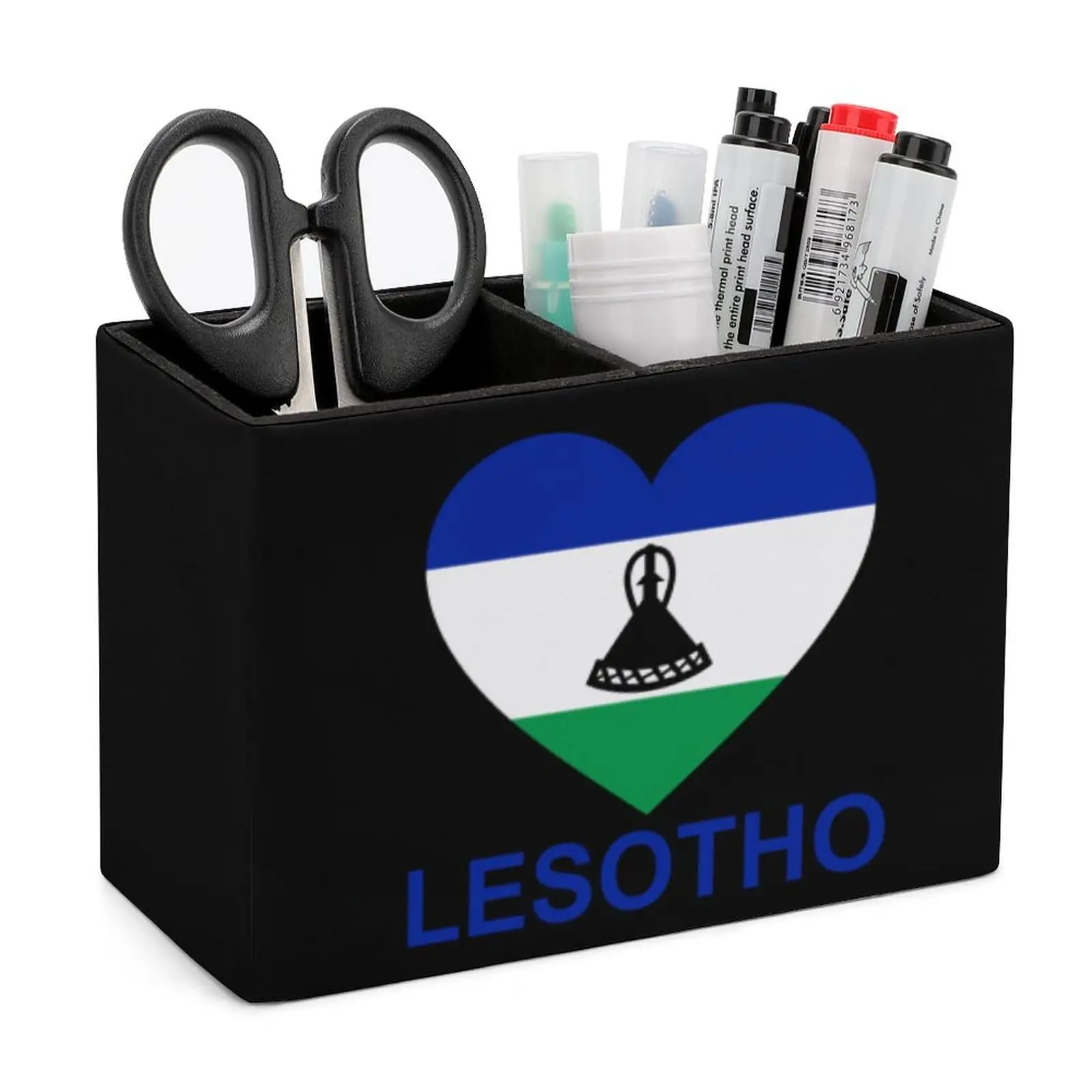 Love Flag Pattern Rectangle Pencil Pen Holder PU Leather Stationery Organizer Woman Makeup Brush Holder for Desk Home Office
Love Flag Pattern Rectangle Pencil Pen Holder PU Leather Stationery Organizer Woman Makeup Brush Holder for Desk Home Office