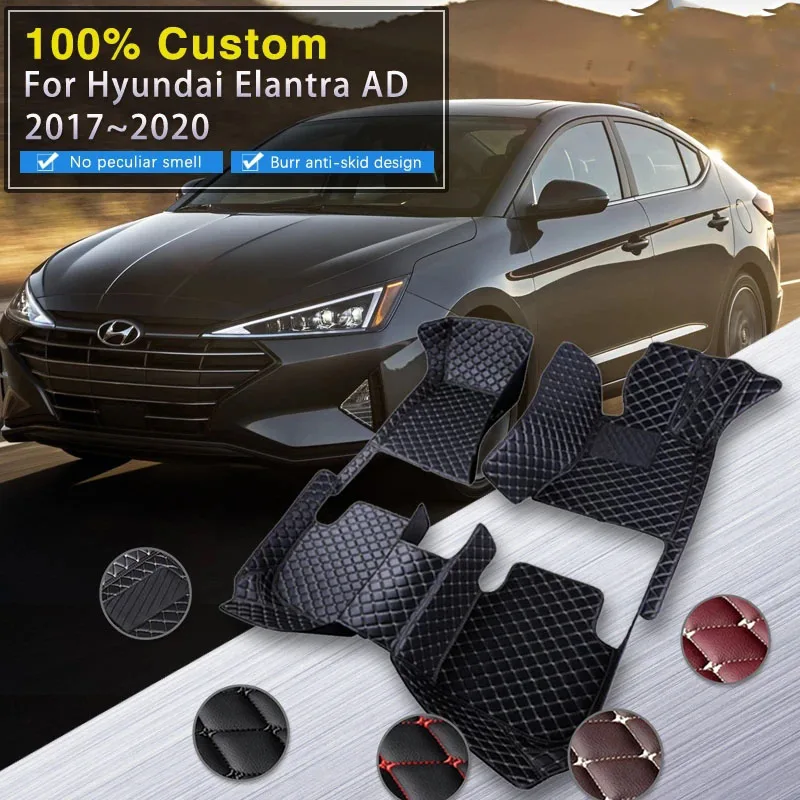 Car Floor Mats For Hyundai Elantra Avante AD MK6 2017~2020 Luxury Leather Mat Auto Carpet Rug Set Interior Parts Car Accessories
Car Floor Mats For Hyundai Elantra Avante AD MK6 2017~2020 Luxury Leather Mat Auto Carpet Rug Set Interior Parts Car Accessories