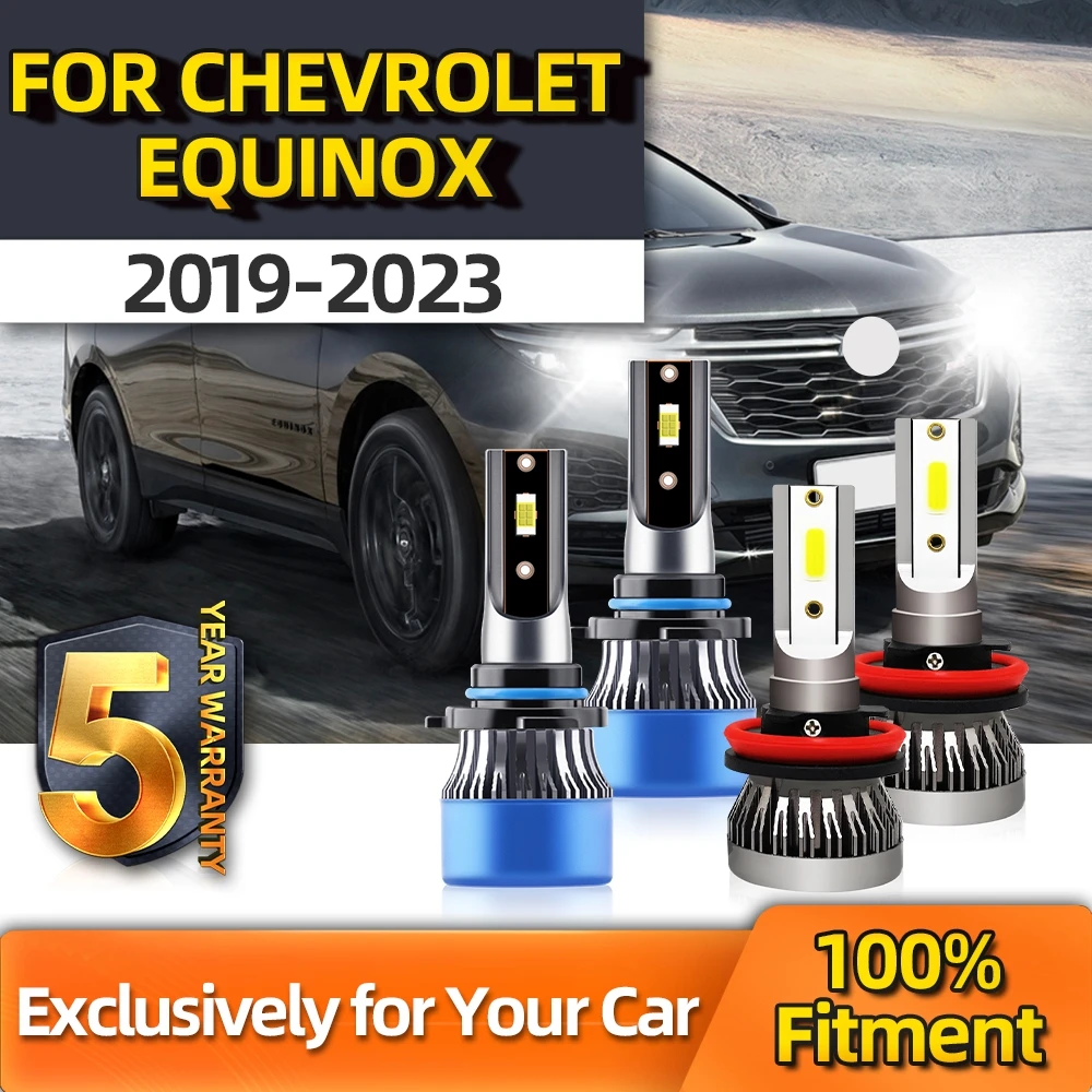 Crossfox 4x CSP Led Headlight Bulbs 6000K Car Light Lamps High&Low All In One 9012 Fog Lamp H8 For Chevrolet Equinox 2019-2023
Crossfox 4x CSP Led Headlight Bulbs 6000K Car Light Lamps High&Low All In One 9012 Fog Lamp H8 For Chevrolet Equinox 2019-2023