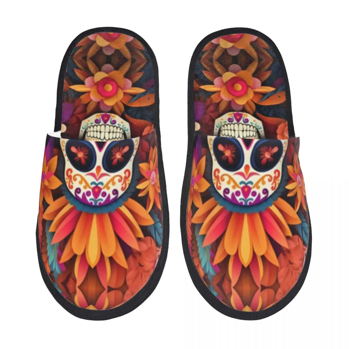Домашние тапочки Day Of The Dead Sugar Skull меховые домашние тапочки домашние плоские шлепанцы для спальни
Домашние тапочки Day Of The Dead Sugar Skull меховые домашние тапочки домашние плоские шлепанцы для спальни