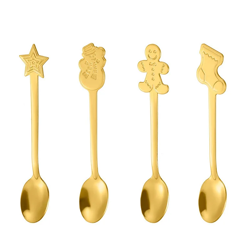 Merry Christmas 2024 New Year Christmas Decoration for Home Stainless Steel Gingerbread Man Spoon Christmas Gift Navidad 2023
Merry Christmas 2024 New Year Christmas Decoration for Home Stainless Steel Gingerbread Man Spoon Christmas Gift Navidad 2023