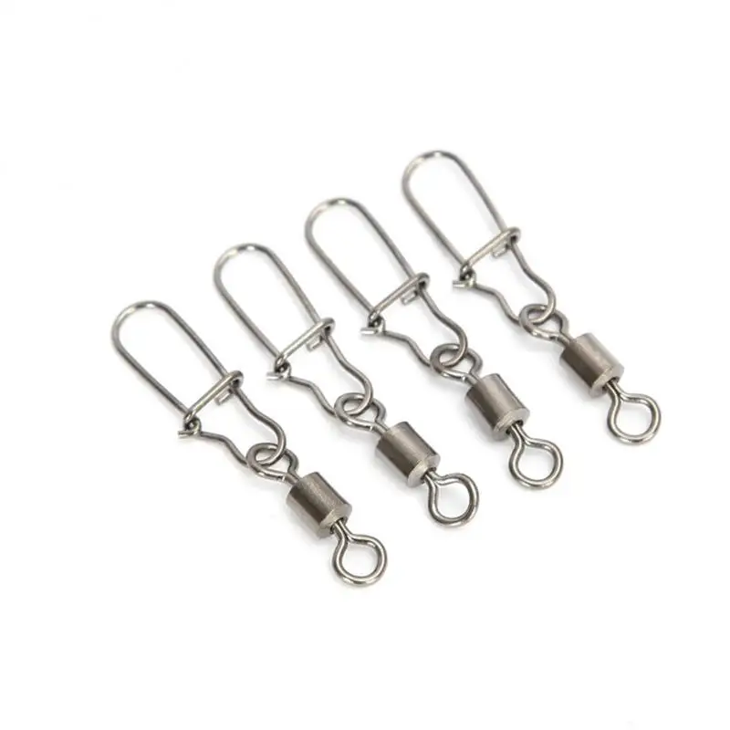 Bearing Swivel Fishing Connector Rolling Fishing Swivel Snap Stainless Steel Fishing Lure Hook Accessories Tackle
Bearing Swivel Fishing Connector Rolling Fishing Swivel Snap Stainless Steel Fishing Lure Hook Accessories Tackle