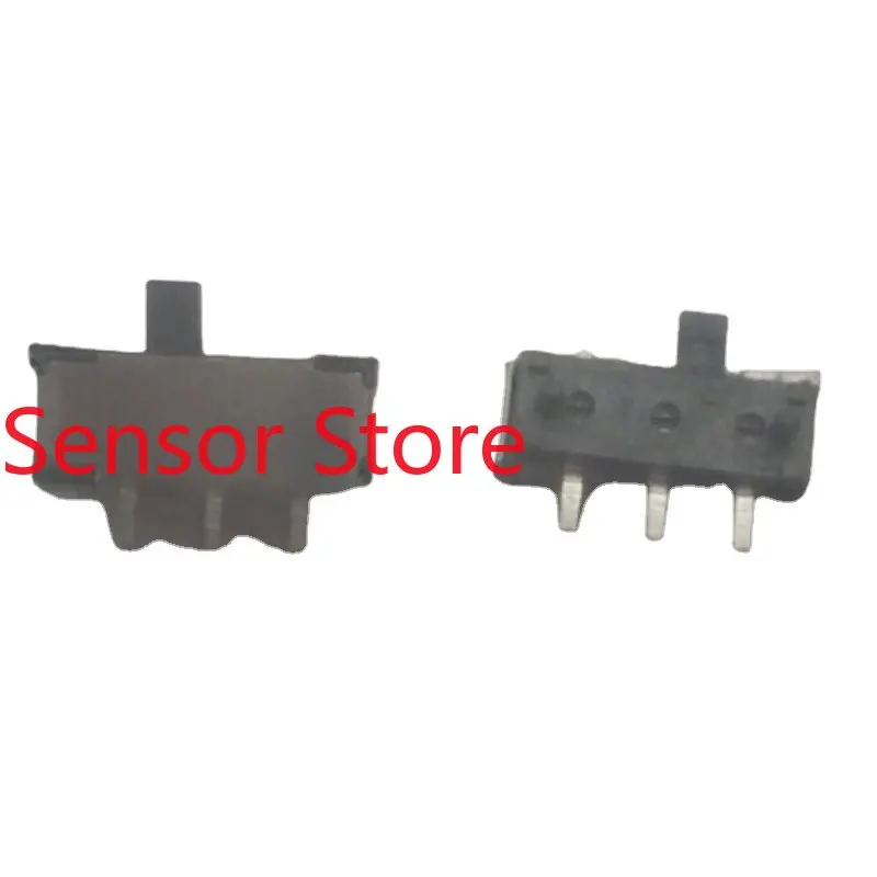 

10PCS Small Toggle Switch, 3-pin, 2-speed, Side Sliding Single Row Patch, With Column