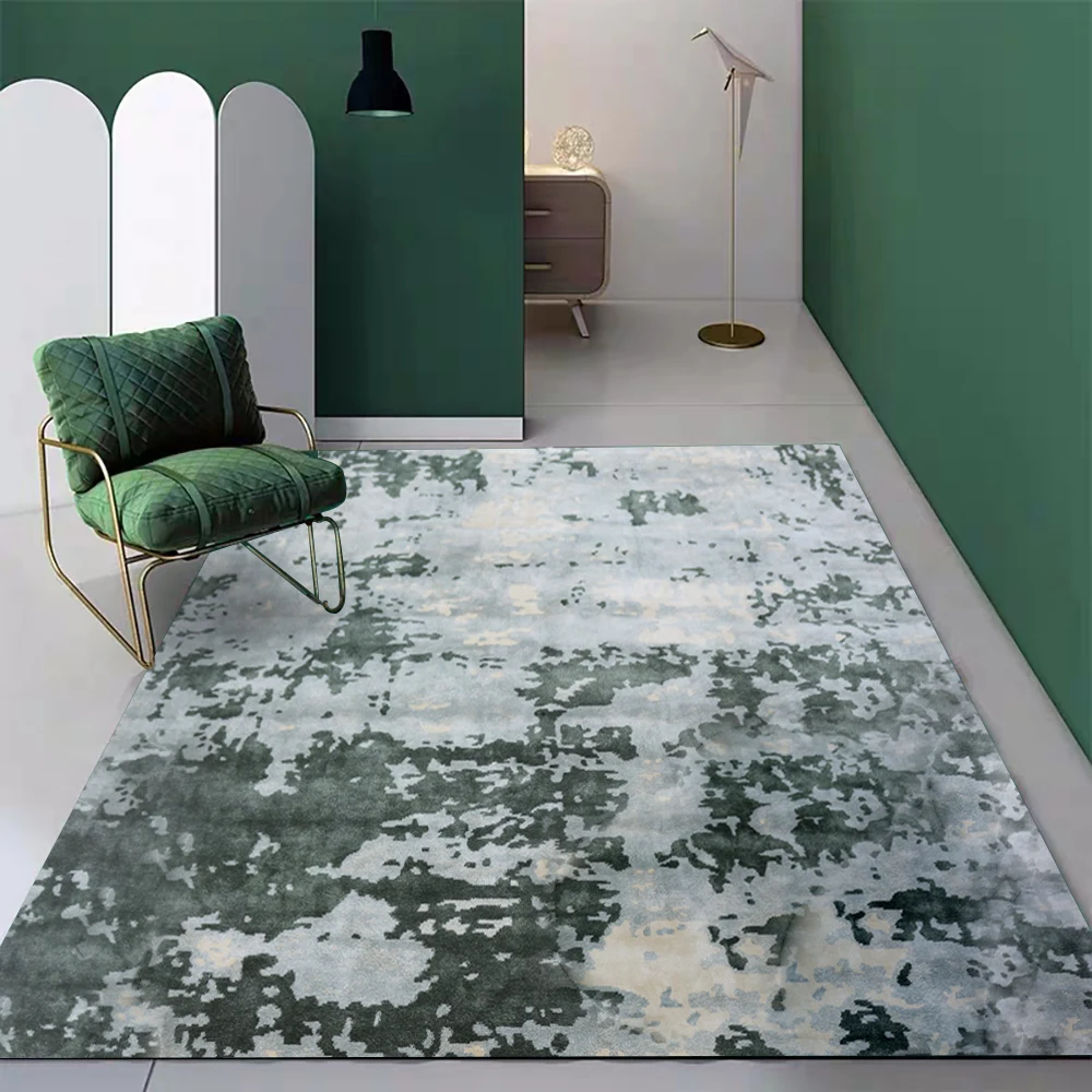 Anti stain latest collection design handmade green and grey living room abstract vintage carpet
Anti stain latest collection design handmade green and grey living room abstract vintage carpet
