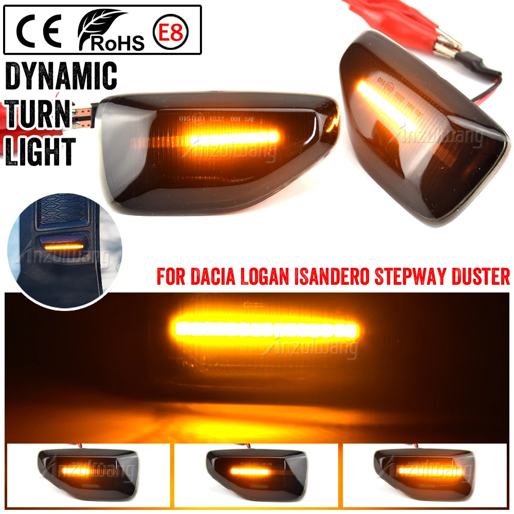 2Pcs LED Dynamic Side Marker Light Arrow Turn Signal Blinker Lamps For Dacia Logan 2 Sandero 2 Duster 2 Renault Stepway
2Pcs LED Dynamic Side Marker Light Arrow Turn Signal Blinker Lamps For Dacia Logan 2 Sandero 2 Duster 2 Renault Stepway