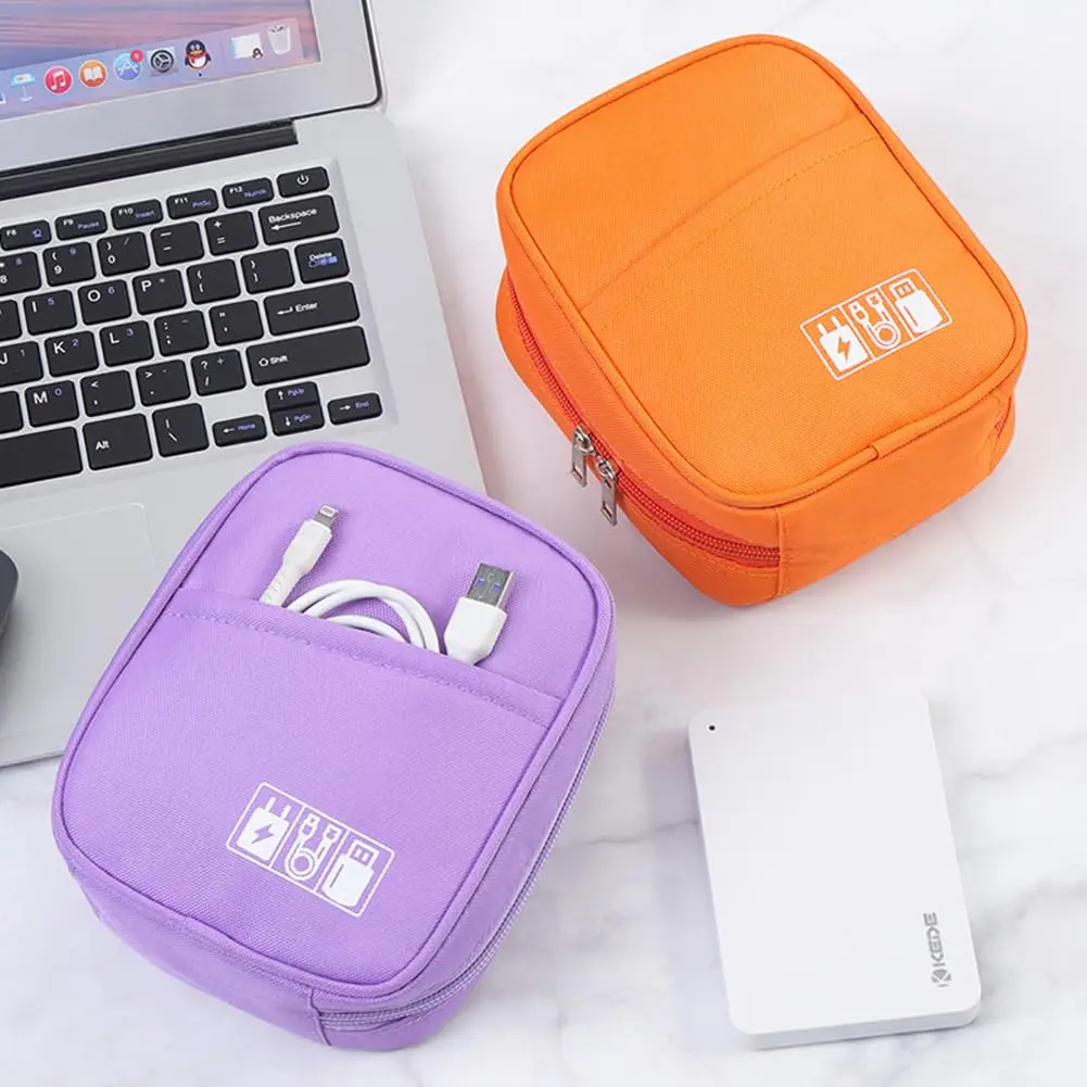 Storage Pouch for Small Electronics and Accessories,Electronic Organizer Case Compatible with MacBook Laptop Charger,Mouse Storage Pouch for Small Electronics and Accessories,Electronic Organizer Case Compatible with MacBook Laptop Charger,Mouse