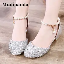 4-16Y Girls Sandals Children's High-heeled Shoes Round Toe Kids Girls Perform Crystal Shoes Summer Girls Party Princess Sandals
4-16Y Girls Sandals Children's High-heeled Shoes Round Toe Kids Girls Perform Crystal Shoes Summer Girls Party Princess Sandals