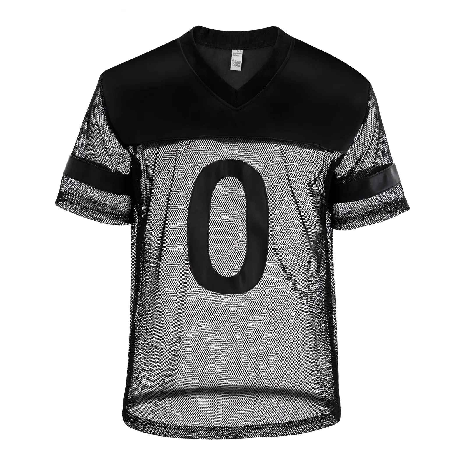 CLEVER-MENMODE PU Sexy Fishnet Tops Tee Men Faux Leather T-Shirt Transparent Mesh Clubwear See Through Short Sleeve Number 107
CLEVER-MENMODE PU Sexy Fishnet Tops Tee Men Faux Leather T-Shirt Transparent Mesh Clubwear See Through Short Sleeve Number 107