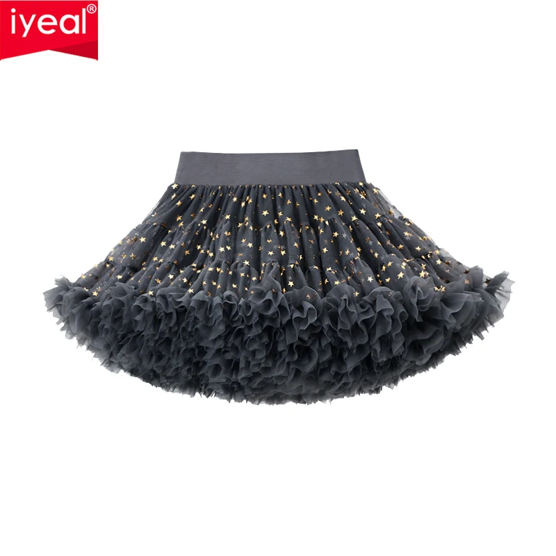 

IYEAL Kids Pettiskirt Toddler Girl Skirt Tulle Party Dance Skirts for Girl 1-8T New Baby Girls Tutu Skirt Fluffy Children Ballet