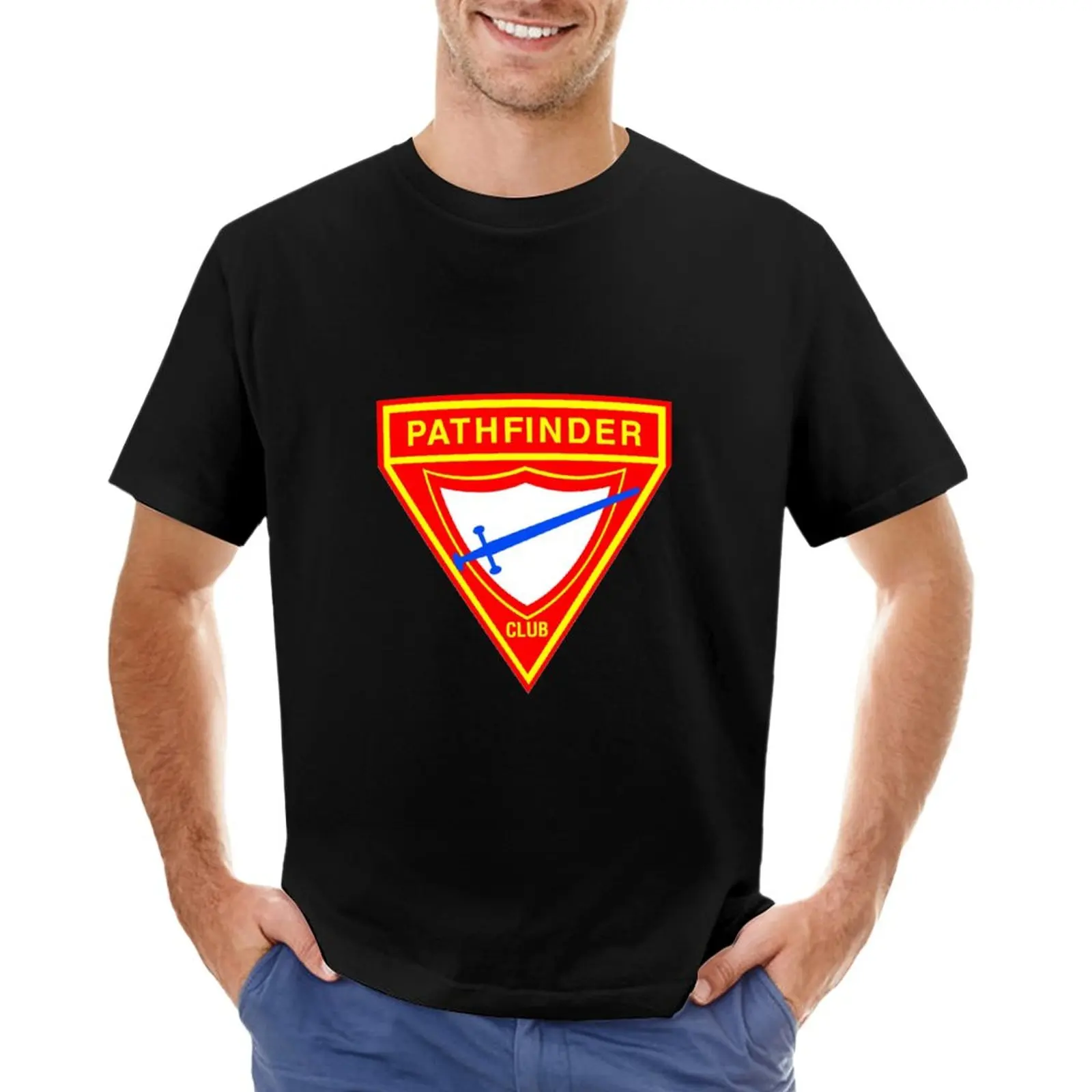 

Pathfinder Logo Seventh Day Adventist T-Shirt quick drying plain sports fans heavyweights sweat shirts, men