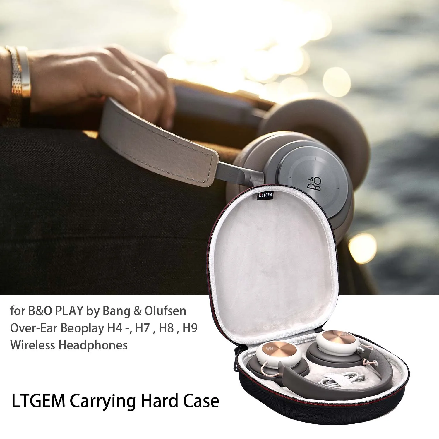 LTGEM EVA Storage Travel Carrying Case For B&O PLAY by Bang&Olufsen Over-Ear Beoplay H4 Wireless Headphones
LTGEM EVA Storage Travel Carrying Case For B&O PLAY by Bang&Olufsen Over-Ear Beoplay H4 Wireless Headphones