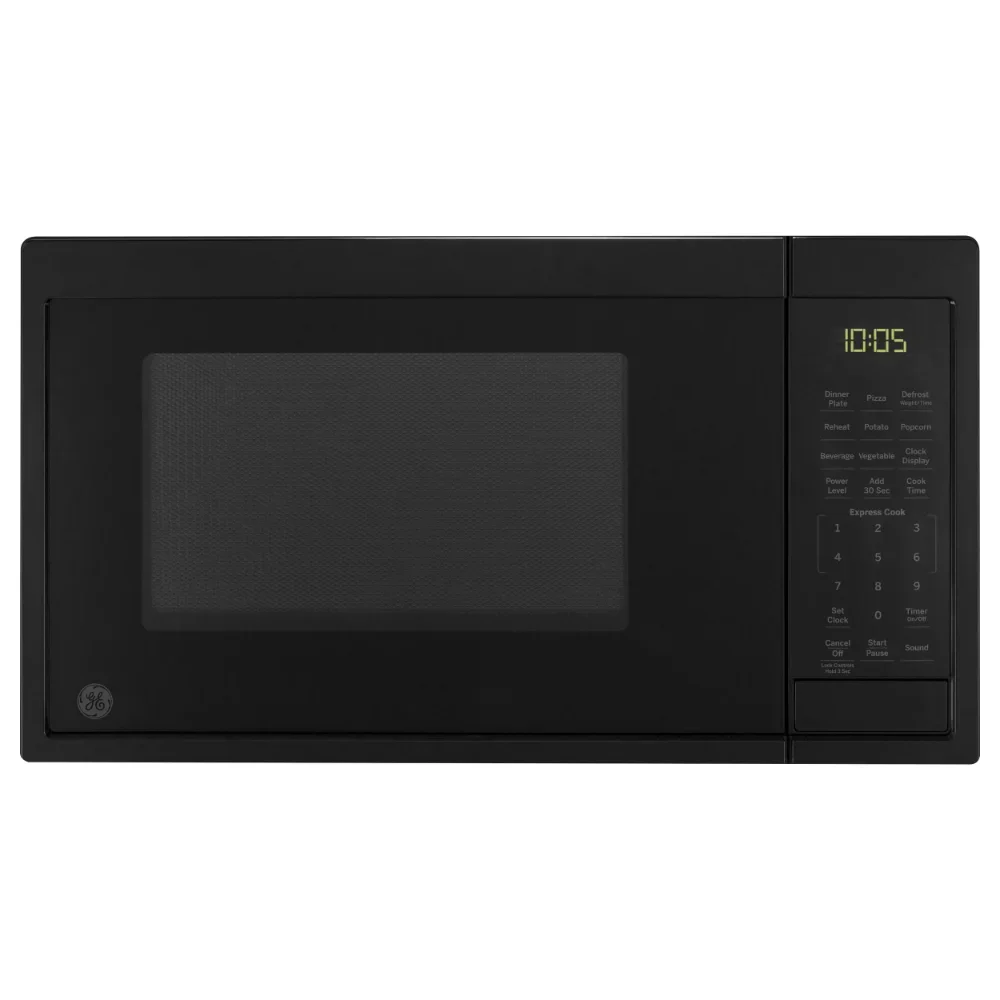

HAOYUNMA 0.9 Cubic Foot Capacity Countertop Microwave Oven, Black, JES1095DMBB