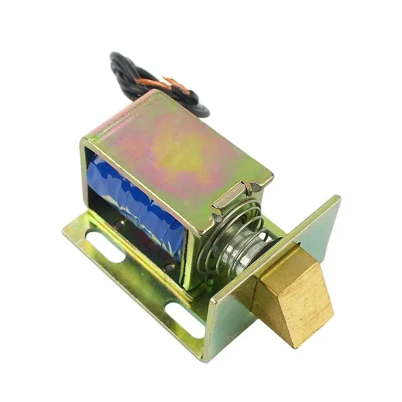 Small access control electric lock DC12v24v electronic lock cabinet lock electric bolt lock electromagnet coil magnetic lock
Small access control electric lock DC12v24v electronic lock cabinet lock electric bolt lock electromagnet coil magnetic lock