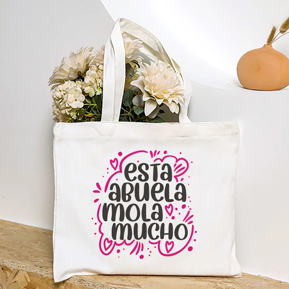 Abuela Print Canvas Tote Bag 5 S99c6ee0fc64b414d8de1324a8fa9172ck