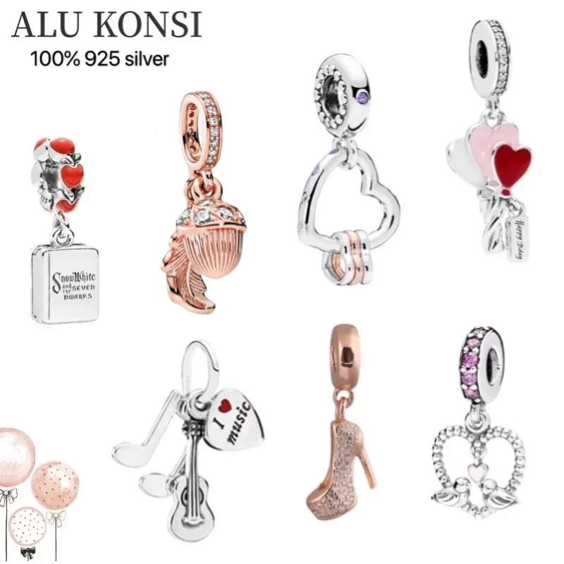 New Hot sale luxury Real 925 Sterling Silver beads Fit Original Charm bracelet For Women fashion sweet DIY Jewelry
New Hot sale luxury Real 925 Sterling Silver beads Fit Original Charm bracelet For Women fashion sweet DIY Jewelry