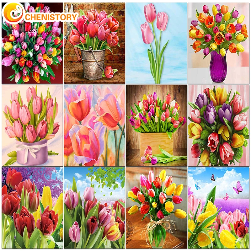 CHENISTORY DIY Painting By Numbers Flower Kits On Canvas With Frame Acrylic Paint Picture Coloring By Number Wall Art Home Decor
CHENISTORY DIY Painting By Numbers Flower Kits On Canvas With Frame Acrylic Paint Picture Coloring By Number Wall Art Home Decor