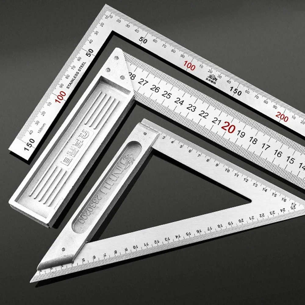Stainless Steel Ruler L Square Straight Metal Ruler Measuring Layout Tool For Scribe Marking Album Gauge Ruler For Woodworking
Stainless Steel Ruler L Square Straight Metal Ruler Measuring Layout Tool For Scribe Marking Album Gauge Ruler For Woodworking