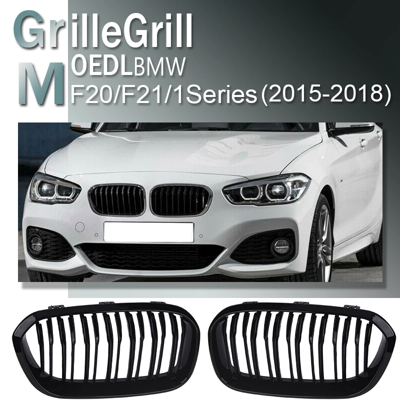 Передний бампер Rhyming, решетка для радиатора, глянцевая черная двойная линия для BMW 1 серии F20 F21 LCI 120i 2015-2017
Передний бампер Rhyming, решетка для радиатора, глянцевая черная двойная линия для BMW 1 серии F20 F21 LCI 120i 2015-2017