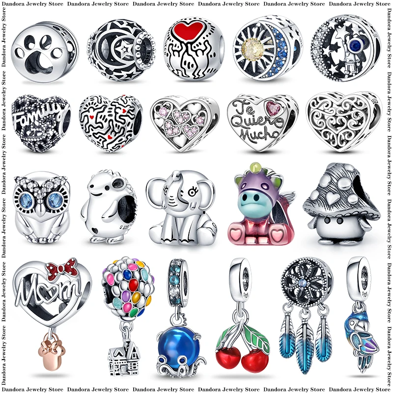 Hot Selling Pendant Beads Suitable for Women Original Pandora Bracelet 925 Silver Popular Style Pendant Beads DIY Luxury Jewelry
Hot Selling Pendant Beads Suitable for Women Original Pandora Bracelet 925 Silver Popular Style Pendant Beads DIY Luxury Jewelry