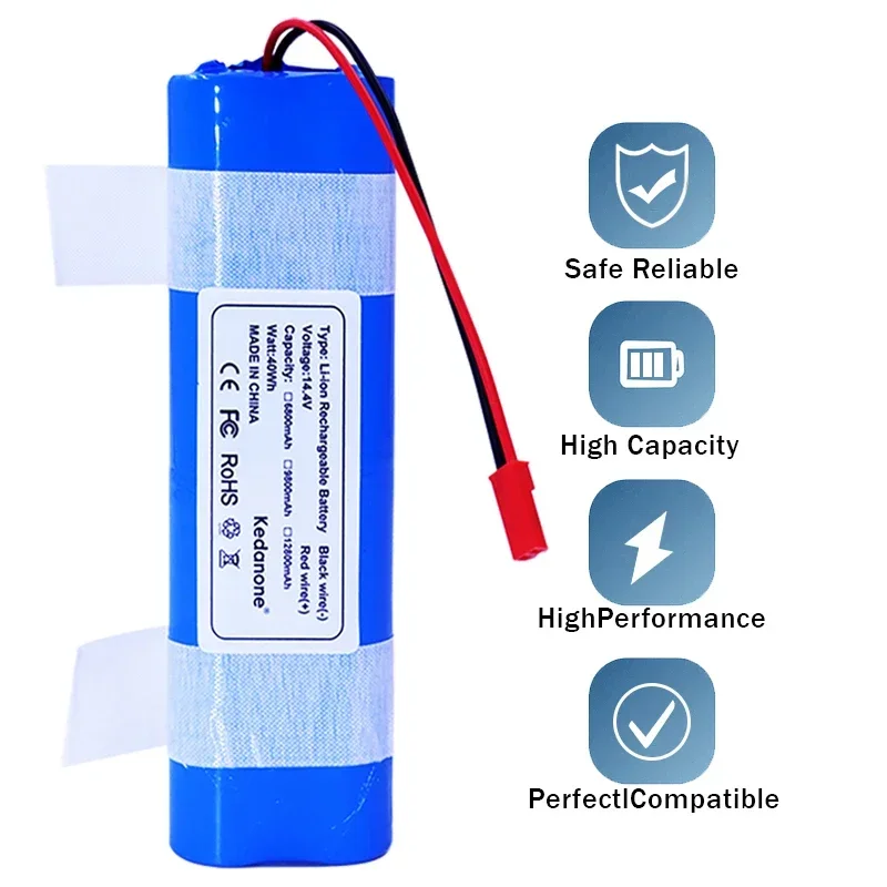 

Original Rechargeable Battery For Ilife Zaco V3s V5s V8s DF45 DF43 V3 X3 V50 V55 V5Lpro 14.4V 6800Mah Robotic Cleaner Parts