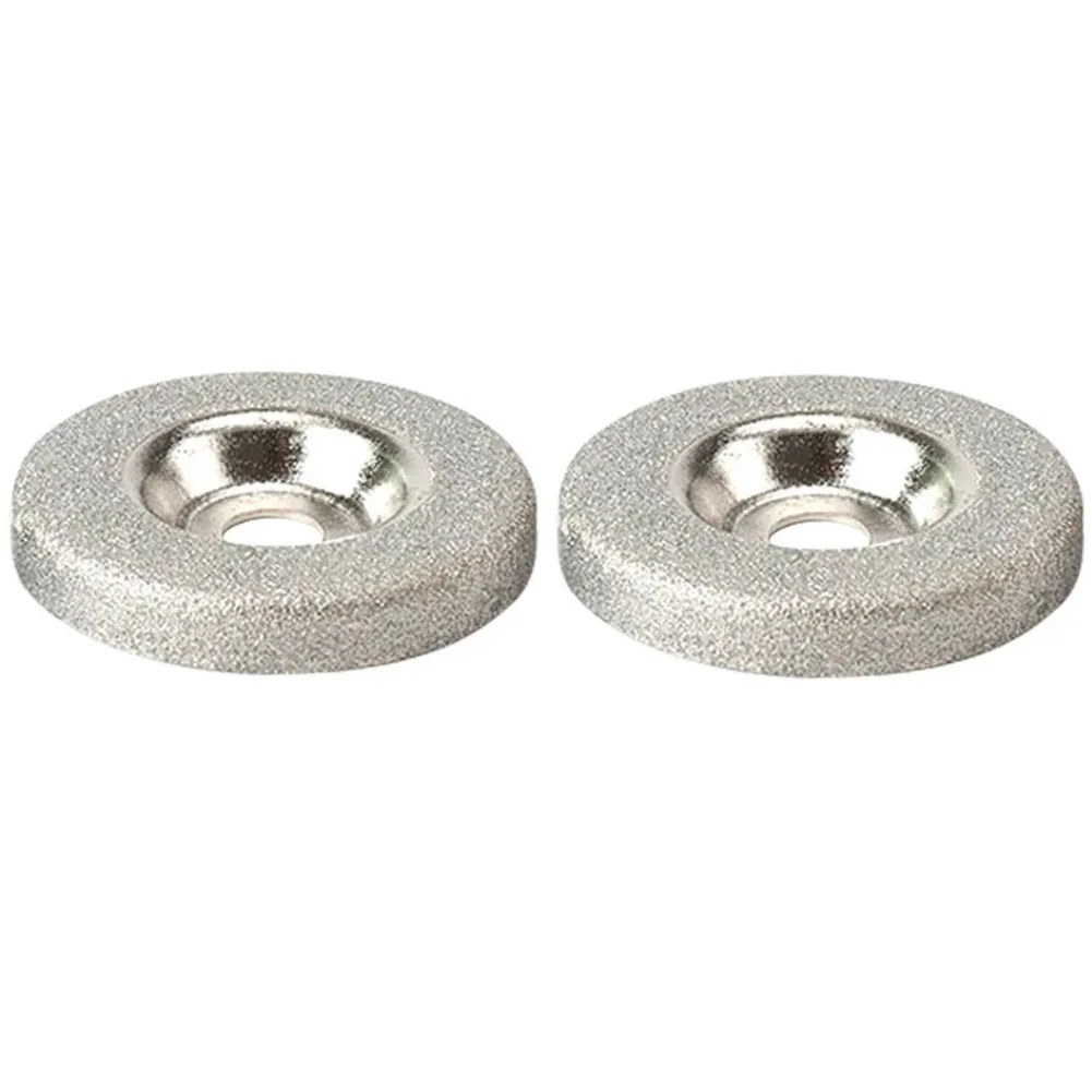 2pcs Diamond Grinding Wheel Emery Milling Cutter 180Grit Circle Grinder Disc Stone Sharpener Angle Cutting Wheel Rotary Tools
2pcs Diamond Grinding Wheel Emery Milling Cutter 180Grit Circle Grinder Disc Stone Sharpener Angle Cutting Wheel Rotary Tools