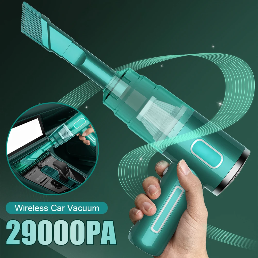 New 29000Pa Car Wireless Vacuum Cleaner Cordless Handheld Auto Vacuum Home & Car Dual Use Mini Vacuum Cleaner Vacuum Cleaner
New 29000Pa Car Wireless Vacuum Cleaner Cordless Handheld Auto Vacuum Home & Car Dual Use Mini Vacuum Cleaner Vacuum Cleaner