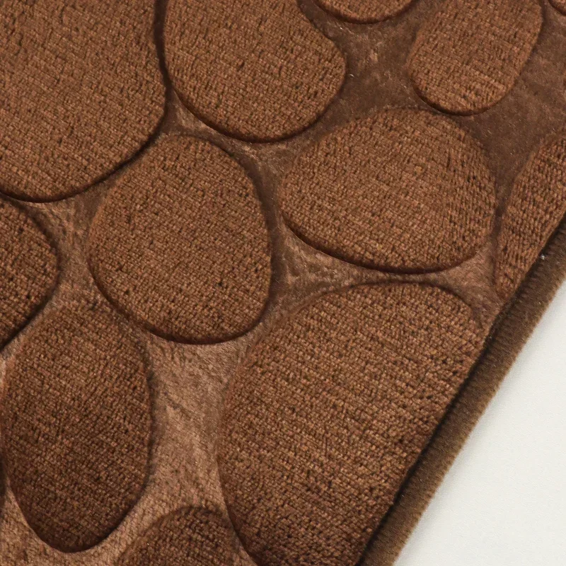 New Cobblestone Non-slip Bathroom Mat L-shaped Corner Toilet Mat Machine Washable Soft Absorbent WC Floor Mat Bath Shower Mats New Cobblestone Non-slip Bathroom Mat L-shaped Corner Toilet Mat Machine Washable Soft Absorbent WC Floor Mat Bath Shower Mats