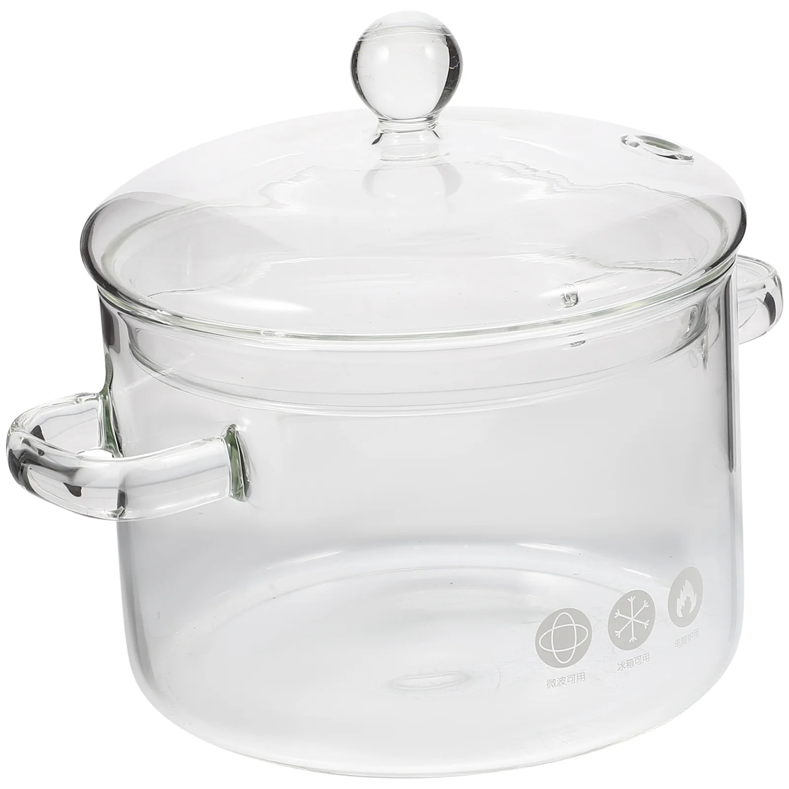 Glass Cooking Soup Pot With Lid Heat Resistant Binaural Stew Pot High Borosilicate Instant Noodle Pot Kitchen Tools
Glass Cooking Soup Pot With Lid Heat Resistant Binaural Stew Pot High Borosilicate Instant Noodle Pot Kitchen Tools