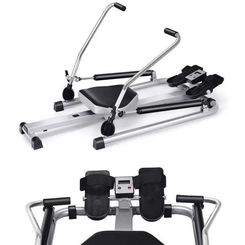 Double Paddle Rowing Machine Household Mute Hydraulic Rowing Machine Fitness Equipment Multi-Function Simulation
Double Paddle Rowing Machine Household Mute Hydraulic Rowing Machine Fitness Equipment Multi-Function Simulation