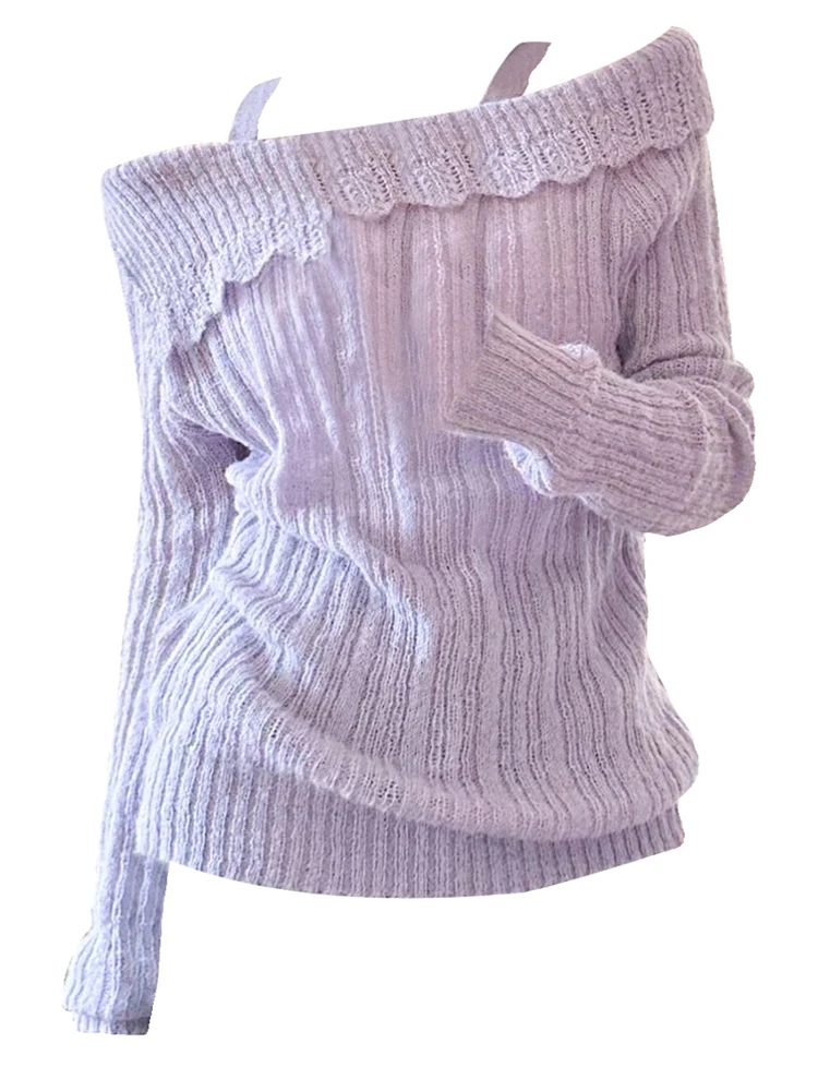 Autumn Winter Woman Korean Fashion Romantic Pullovers Elegant Fairy Core Jumper Mori Girl Long Sleeve Sweater Chic Jerseys Tops
Autumn Winter Woman Korean Fashion Romantic Pullovers Elegant Fairy Core Jumper Mori Girl Long Sleeve Sweater Chic Jerseys Tops
