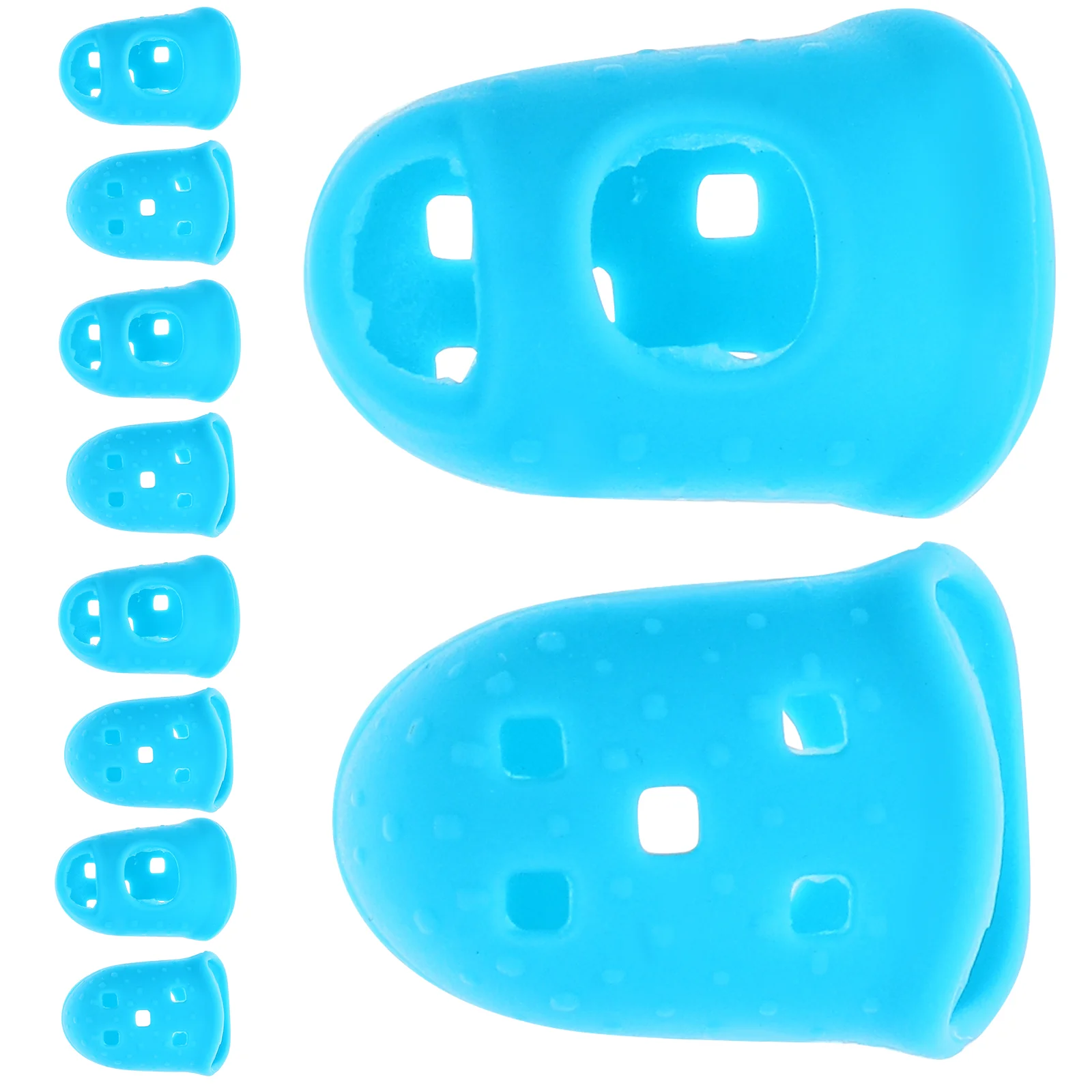 

Guitar Accessories Kids Guitars Finger Thumb Picks Guitar Finger Tips Protectors Silicone Finger Guards Ukulele Electric Guitar