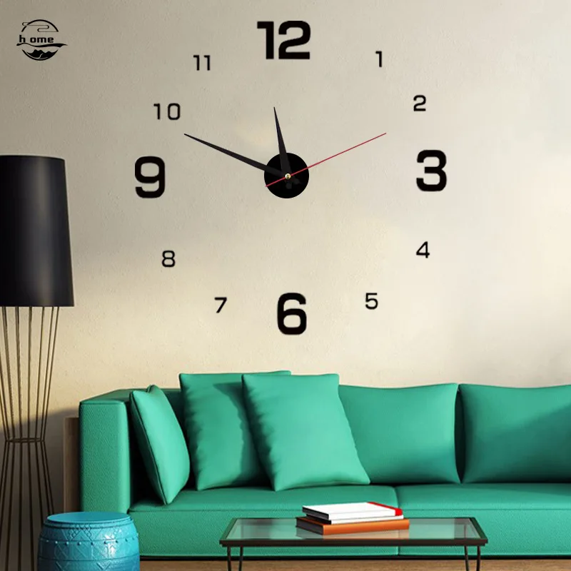 DIY Wall Clock No Drilling Round Acrylic Wall Clock Fashion Mute Modern Minimalist Home Decor Living Room Plastic Reloj De Pared
DIY Wall Clock No Drilling Round Acrylic Wall Clock Fashion Mute Modern Minimalist Home Decor Living Room Plastic Reloj De Pared