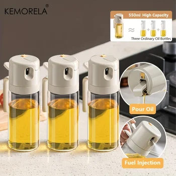 2-in-1 Oil Sprayer and Dispenser Bottle