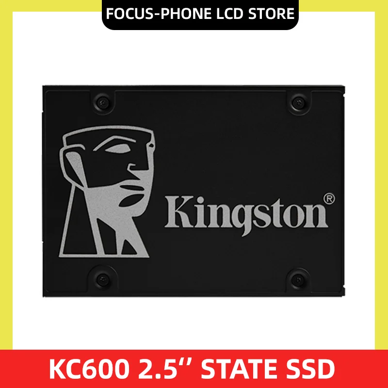 

Kingston KC600 SSD 256GB 512GB 1TB 2TB 2.5 Inch Sata Iii Hdd Hard Disk HD SSD Notebook PC 1024GB Internal Solid State Drive