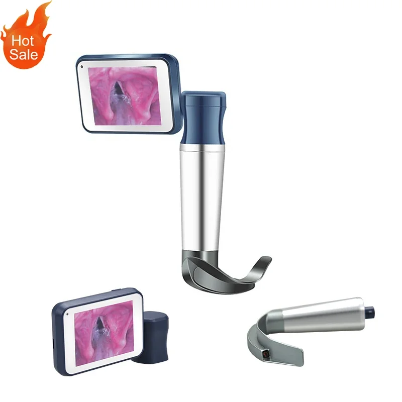 Laryngoscope BESDATA Factory Price Difficult Airway curved blade Medical Professional price of Video
Laryngoscope BESDATA Factory Price Difficult Airway curved blade Medical Professional price of Video