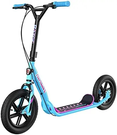 Скутер Kick Scooter \ u2013 12 "Mag Wheels с пневматическими шинами, двойные ручные тормоза, BMX Style Scooter для детей и подростков
Скутер Kick Scooter \ u2013 12 "Mag Wheels с пневматическими шинами, двойные ручные тормоза, BMX Style Scooter для детей и подростков
