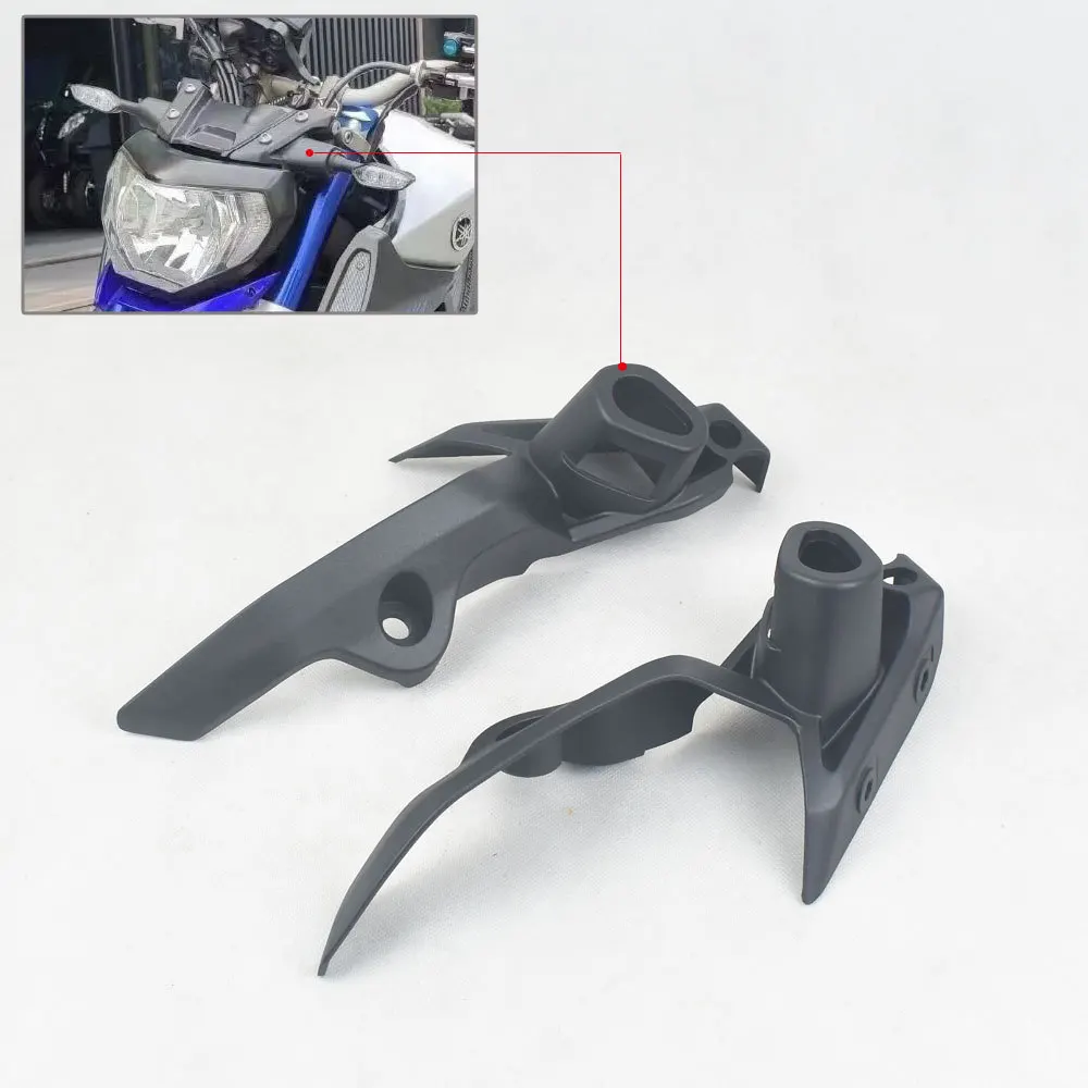 

Motorcycle Headlight Side Turn Signal Cover Fairing Fit For YAMAHA MT-09 FZ09 MT09 2014 2015-16