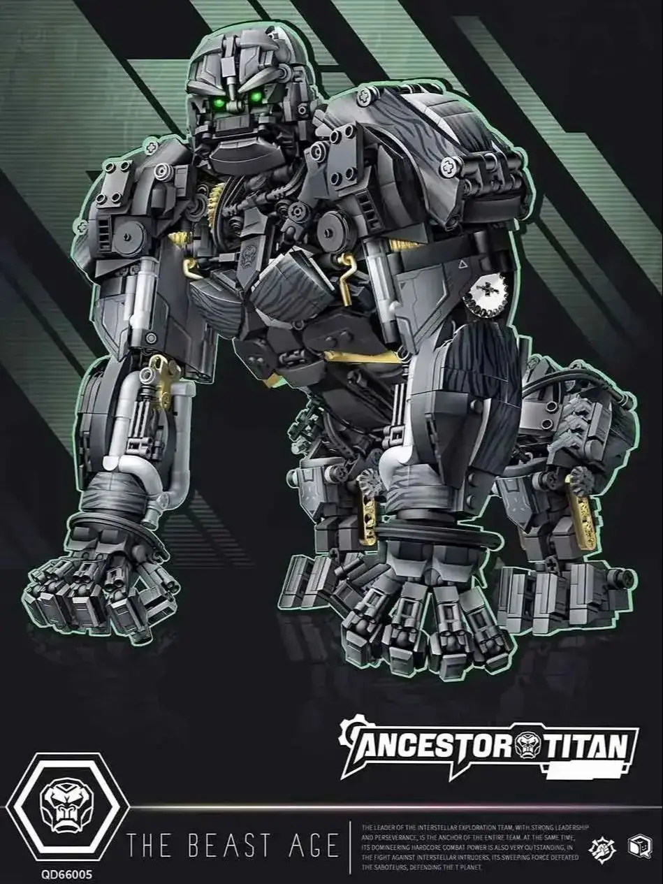 2086PCS MOC Mechanical Gorilla City Technical Transformation Robot Model Building Blocks DIY Bricks Toys For Childrens Boys Gift 2086PCS MOC Mechanical Gorilla City Technical Transformation Robot Model Building Blocks DIY Bricks Toys For Childrens Boys Gift