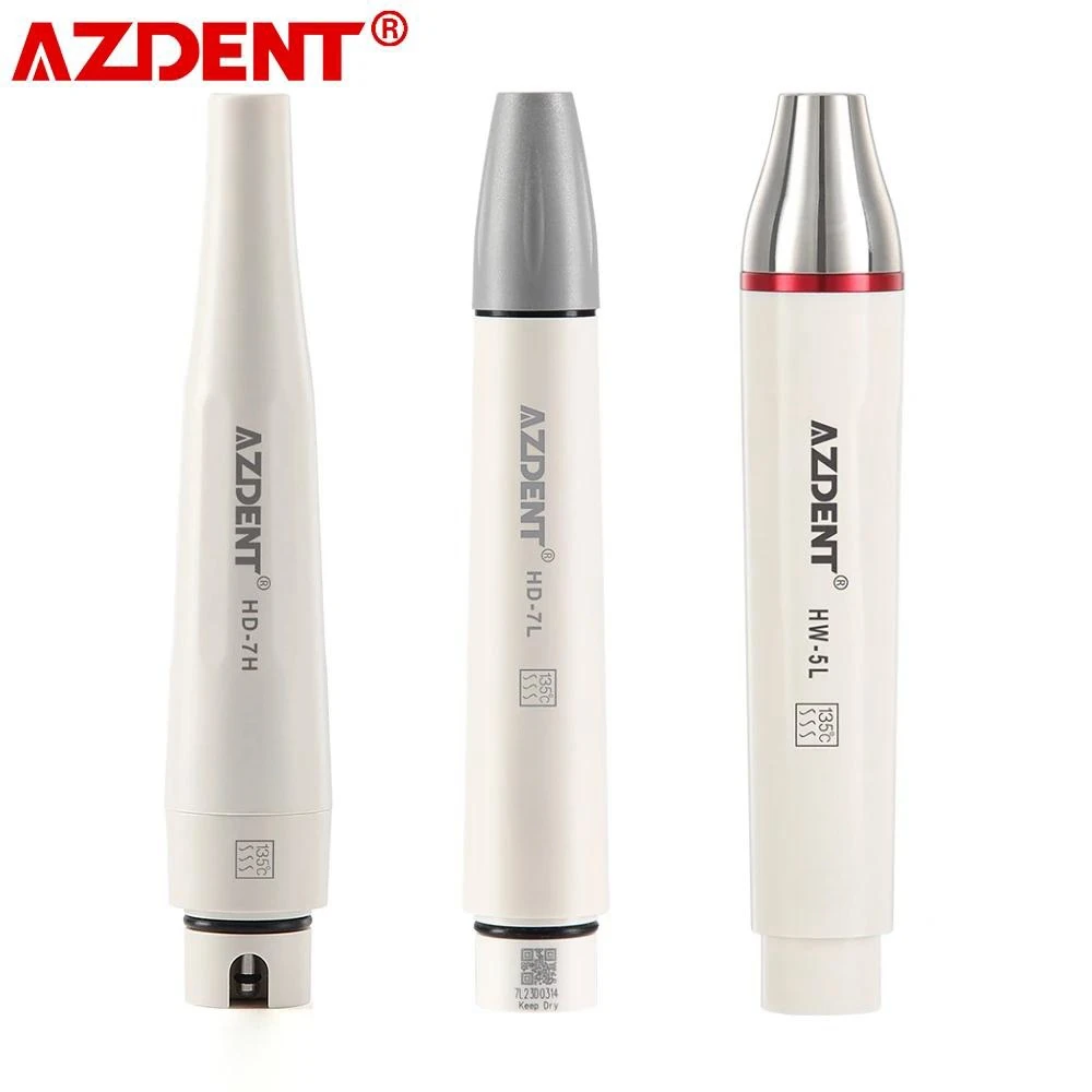 

AZDENT 2023 New Dental Ultrasonic Piezo Scaler Handpiece Fit for Woodpecker EMS SATELEC DTE Dentistry Equipment Tools Lab Scaler