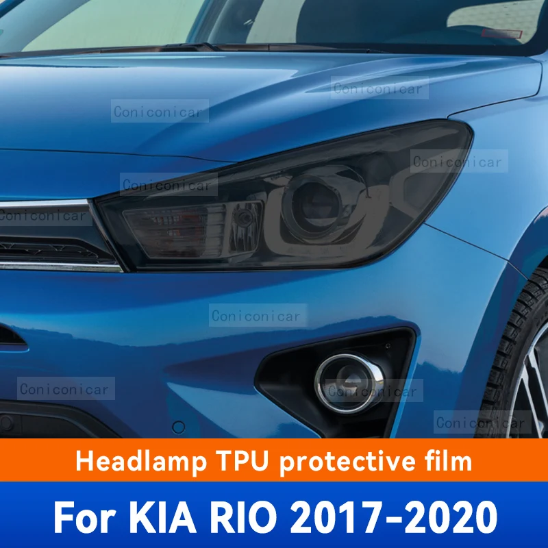 Car Headlights Protective Film Front Headlamp Cover Smoked Black TPU Film Accessories Sticker For KIA RIO 2017 2018 2019 2020
Car Headlights Protective Film Front Headlamp Cover Smoked Black TPU Film Accessories Sticker For KIA RIO 2017 2018 2019 2020