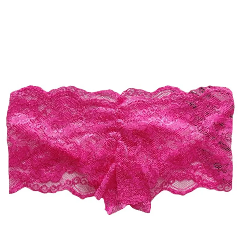 Sexy Men Lace Elastic Underwear Boxers Transparent Lingerie Low Rise Trunk Breathable Men's Mesh Boxershort See Through Panties
Sexy Men Lace Elastic Underwear Boxers Transparent Lingerie Low Rise Trunk Breathable Men's Mesh Boxershort See Through Panties