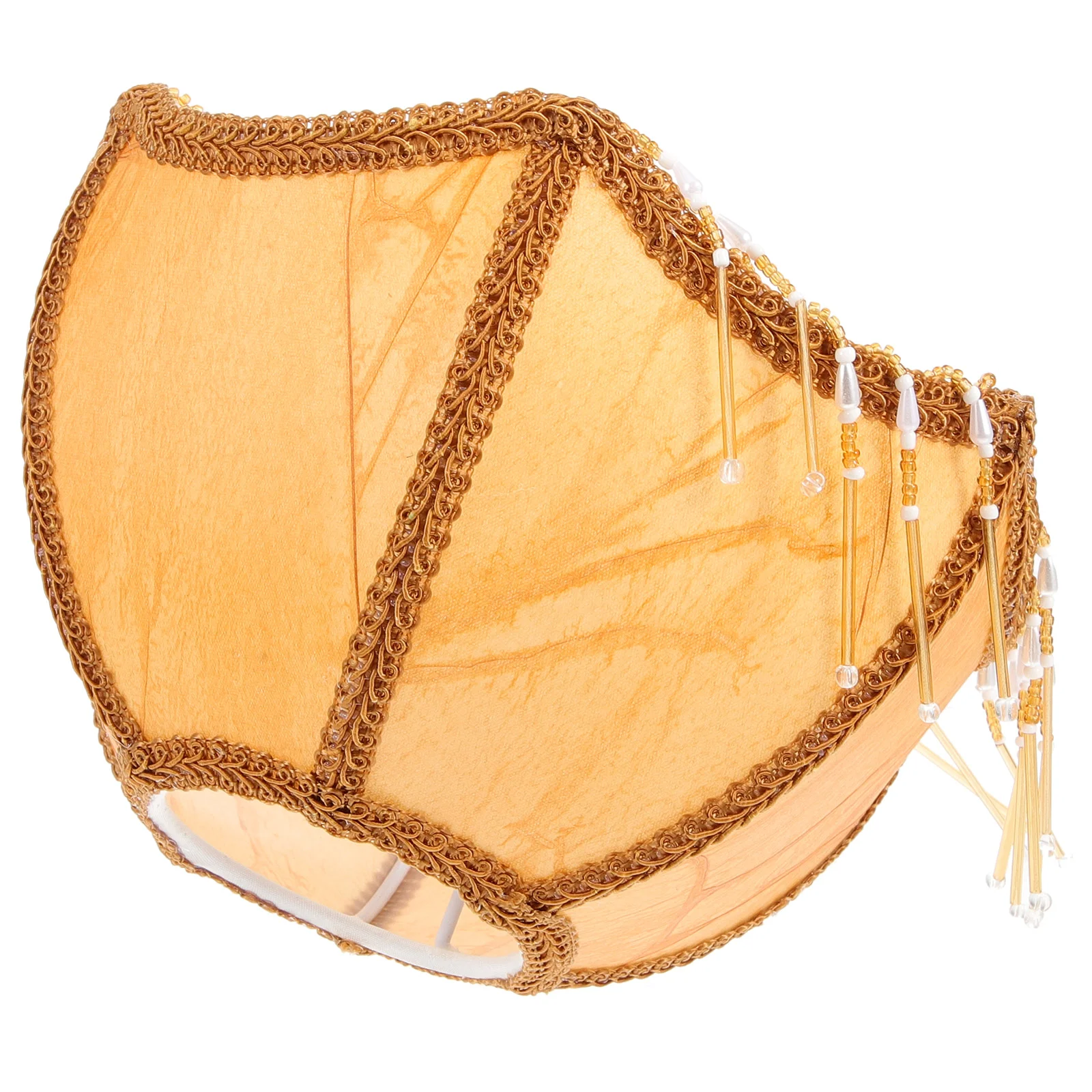Vintage Lamp Shade European Style Lampshade E27 Vintage Cloth Art Bead Lace Tassel Fabric Scallop Dome Lamp Shade White
Vintage Lamp Shade European Style Lampshade E27 Vintage Cloth Art Bead Lace Tassel Fabric Scallop Dome Lamp Shade White