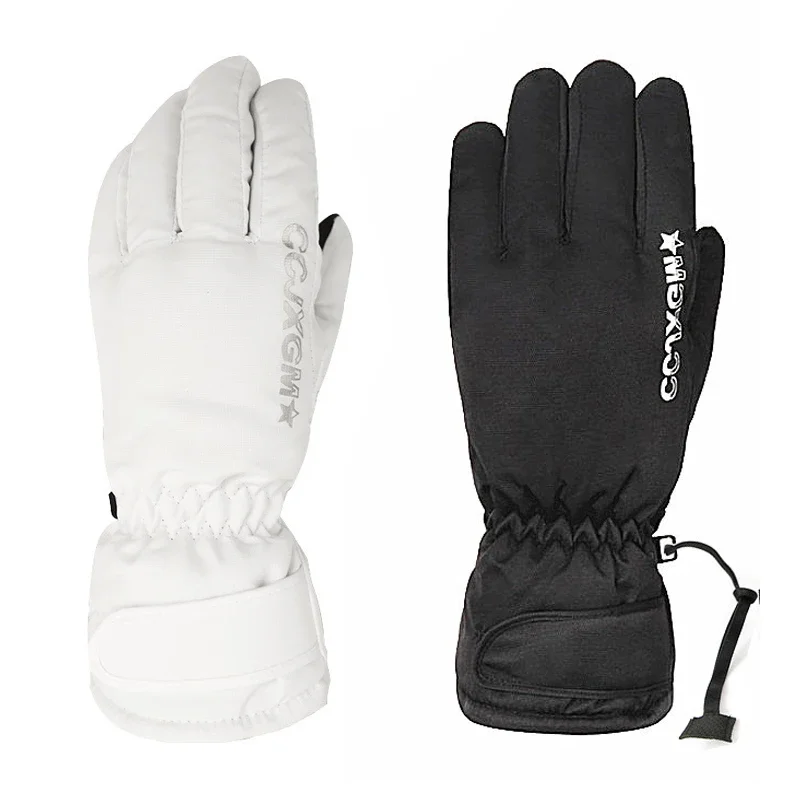 

2024 спортивные женские лыжные перчатки для улицы водонепроницаемые мужские зимние варежки Зимние мужские велосипедные перчатки теплые женские рукавицы одежда